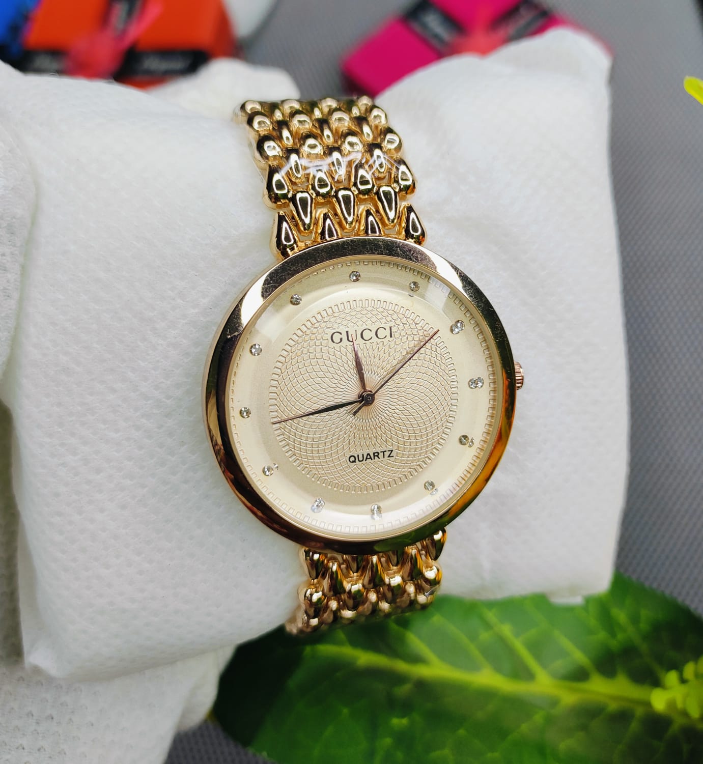 Stainless Steel Analog Ladies Rest Watch For Women